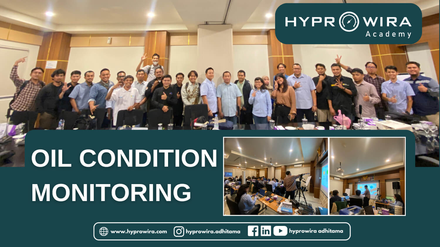 PT Hyprowira Adhitama Ikut Ambil Bagian dalam Diskusi “Oil Condition Monitoring” di PT PLN NPS