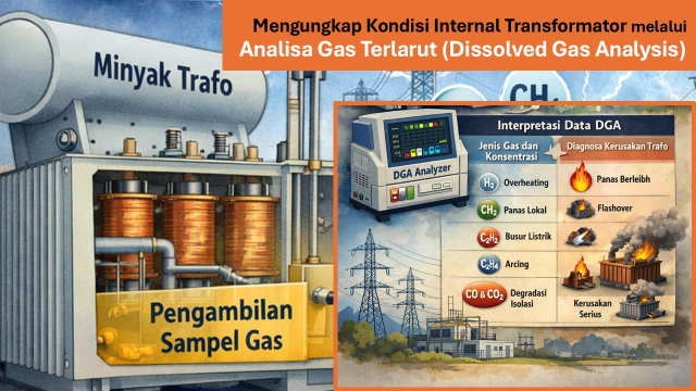 Mengungkap Kondisi Internal Transformator melalui Analisa Gas Terlarut (Dissolved Gas Analysis)