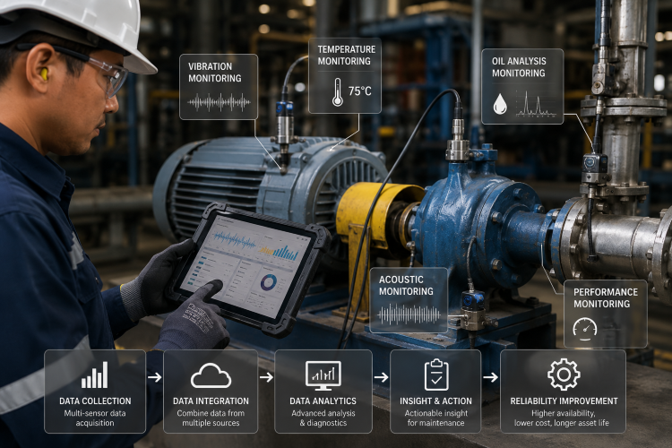 Integrasi Metode Condition Monitoring: Pendekatan Holistik untuk Meningkatkan Reliability Mesin
